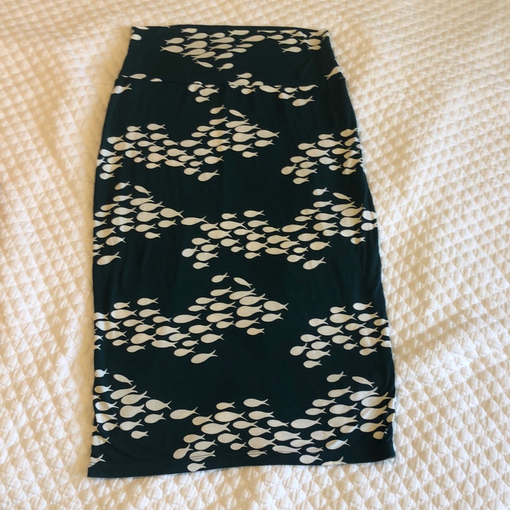 Fighting Eel / Ava Sky pencil skirt